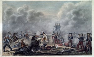 Sul campo di battaglia di Borodino da Christian Wilhelm von Faber du Faur