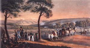 Smolensk il 16 agosto 1812 da Christian Wilhelm von Faber du Faur