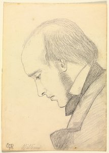 Ritratto di William Michael Rossetti da Christina Georgina Rossetti