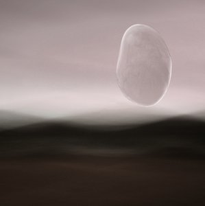 Sfera astratta fluttuante