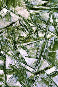 Ghiaccio verde frantumato da Christina Sillen