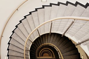 Scala a chiocciola da Christina Sillen