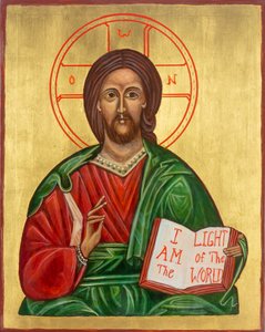 Cristo Pantocratore, 2009 (tempera all