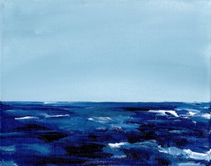 Deep Blue Horizon da Christine Lindstrom