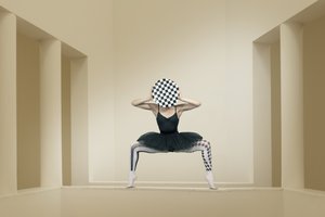 Ballerina a scacchiera da Christine von Diepenbroek