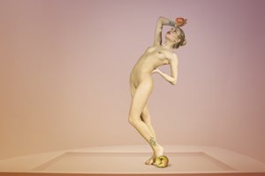 Equilibrio di un nudo aggraziato da Christine von Diepenbroek