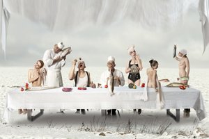 Una cena surreale da Christine von Diepenbroek