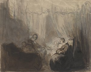 Un letto di malato