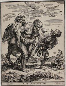 Il Sileno ubriaco da Christoffel Jegher