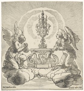 Due angeli adorano l