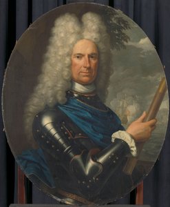 Ritratto del contrammiraglio Arent van Buren da Christoffel Lubienitzki
