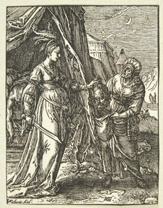 Giuditta con la testa di Oloferne da Christoffel van