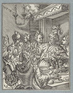 Banchetto di Baldassarre da Christoffel van Sichem (II)