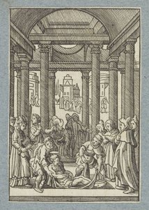Deposizione di Santo Stefano da Christoffel van Sichem (II)