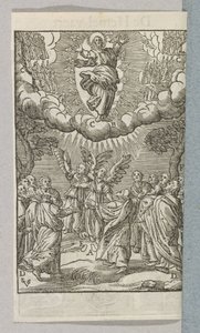 Ascensione di Cristo da Christoffel van Sichem (II)