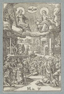 Padre nostro che sei nei cieli, sia santificato il tuo nome da Christoffel van Sichem (II)