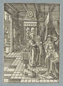 Pietro guarisce Enea da Christoffel van Sichem (II)