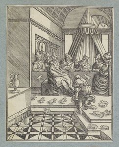 La piaga delle rane da Christoffel van Sichem (II)