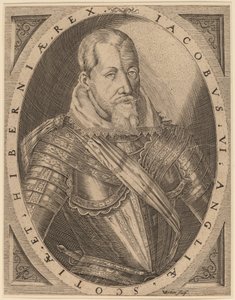 Giacomo I, re di Gran Bretagna da Christoffel van Sichem I