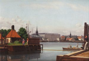La Borsa, Christiansborg e la chiesa di Holmen, viste dal sito della Compagnia Asiatica