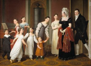 La famiglia Nathanson, 1818