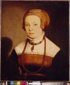 Ritratto di una donna da Christoph Amberger