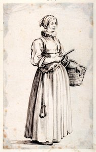 Figura con Cesto e Coltello da Kosma Sergejewitsch Petrow Wodkin