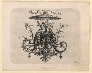 Tavola 26, dal Neüw Grotteßken Buch (Nuovo libro grottesco) da Christoph Jamnitzer