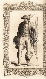 Costume di un carrettiere tedesco da Christoph Krieger