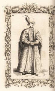 Paggio schiavo del sultano di Turchia, Impero Ottomano da Christoph Krieger
