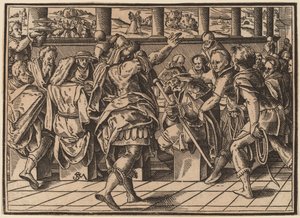 Il martirio di San Giacomo (?) da Christoph Murer