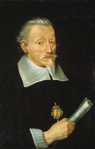 Ritratto del compositore Heinrich Schütz da Christoph Spetner