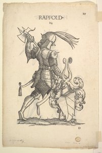 Famiglie Hurlacher recto e Rappold verso, da Paul Hector Mairs Berich da Christoph Weiditz