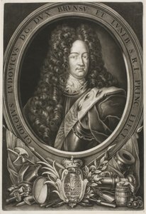 Georg Ludwig, duca di Brunswick da Christoph Weigel