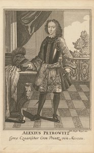 Ritratto dello zarevic Aleksej Petrovič di Russia 1690-1718, 1710