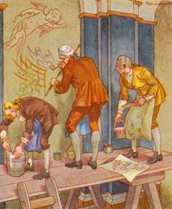 Pittore decorativo da Christophe (1856 1945)