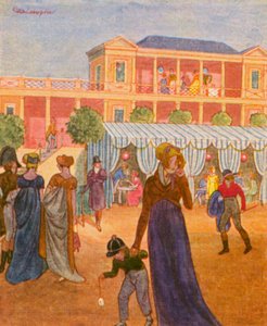 Ristorante Elegante per Escursioni da Christophe (1856 1945)