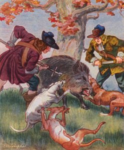 Caccia al Maiale da Christophe (1856 1945)