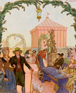 Schmausengarten Vor Nurnberg da Christophe (1856 1945)