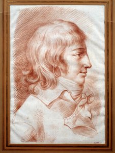 Ritratto di Louis de Saint-Just da Christophe Guerin