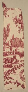 Frammenti di cotone stampato a lastra di rame, c. 1789 da Christophe Philippe Oberkampf