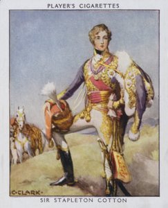 Sir Stapleton Cotton da Christopher (after) Clark