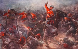 La carica della cavalleria di Drury Lowe a Kassassin, 28 agosto