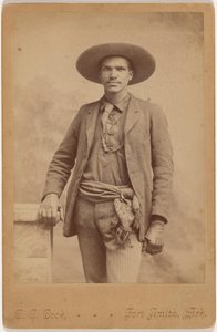 Ritratto di uomo, c. 1880 (foto) da Christopher C. Cook