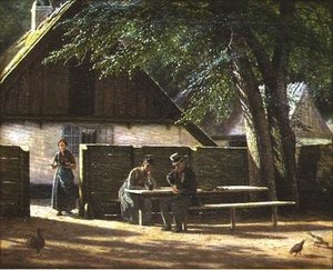 Fuori da una locanda