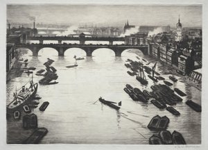 Ponti di Londra da Christopher Richard Wynne Nevinson