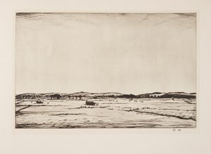 Sussex Downs da Christopher Richard Wynne Nevinson