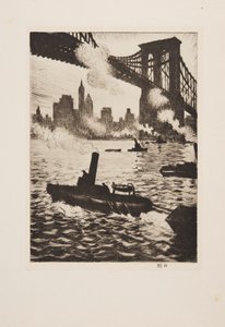 Sotto il ponte di Brooklyn, pub 1921