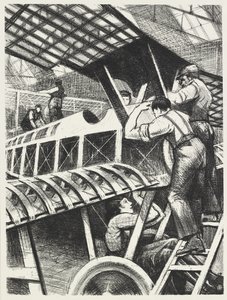 Assemblaggio delle parti da Christopher Richard Wynne Nevinson