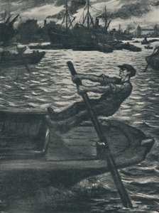 Il barcaiolo, 1920 da Christopher Richard Wynne Nevinson